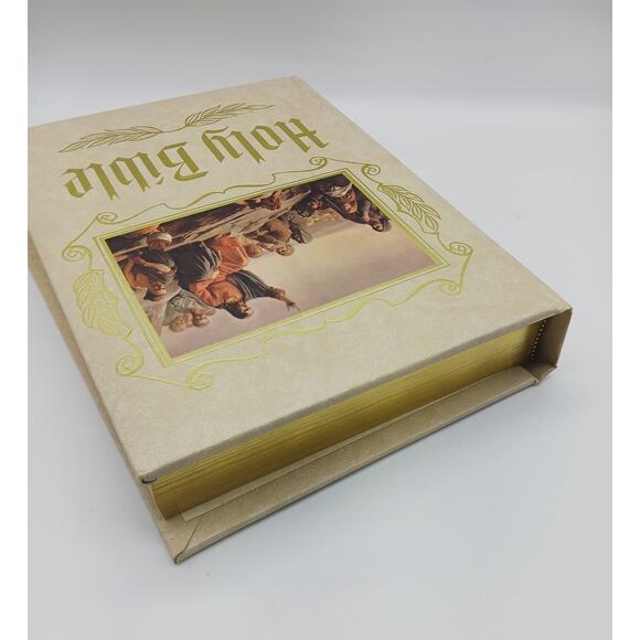 Heirloom Family Holy Bible King James Version Red Letter Edition Vtg Dictionary - Picture 5 of 16